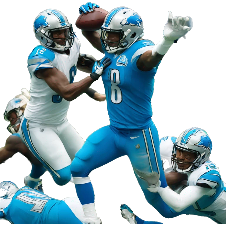 Detroit Lions beating jaguars  emoji