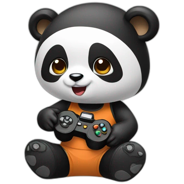panda gamer emoji