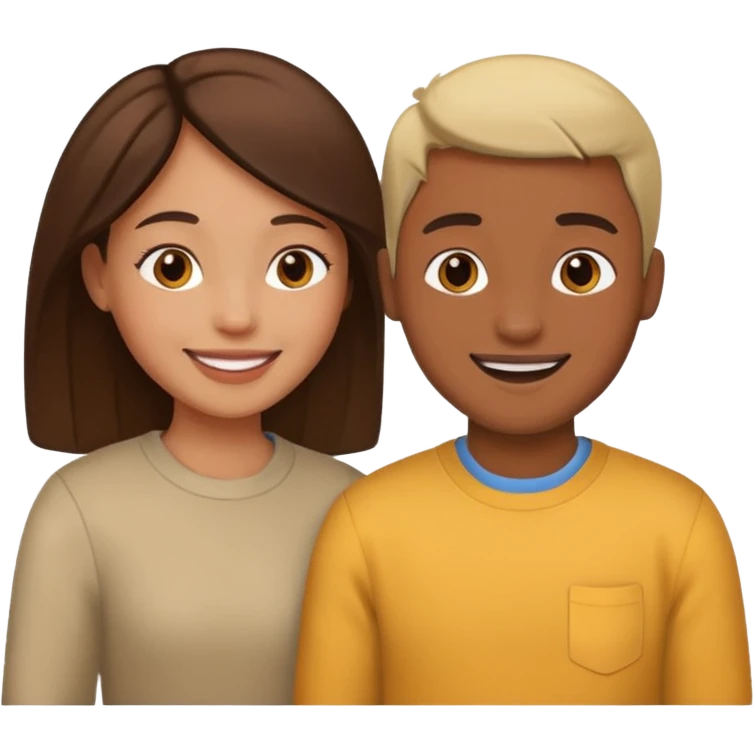 two people talking to eachother emoji