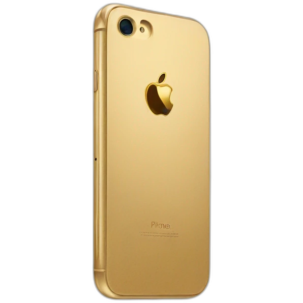 gold iphone emoji