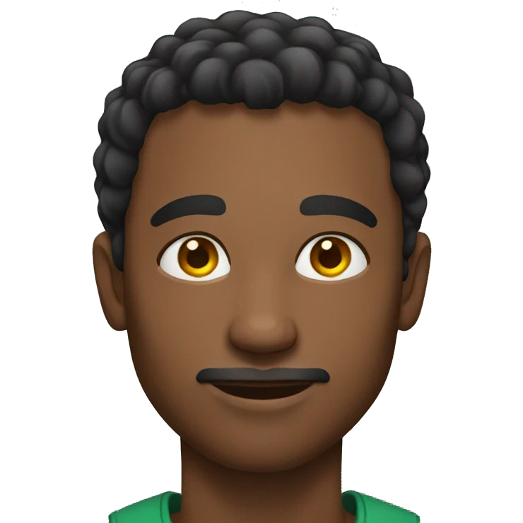 handsome Ethiopian man emoji