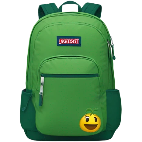 green jansport backpack emoji