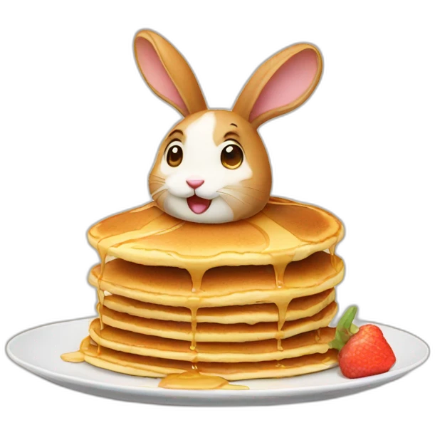 Pancake Rabbit emoji