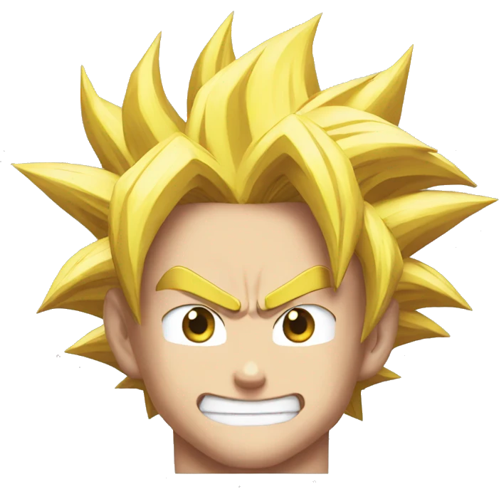 Goku False Super Sayian emoji