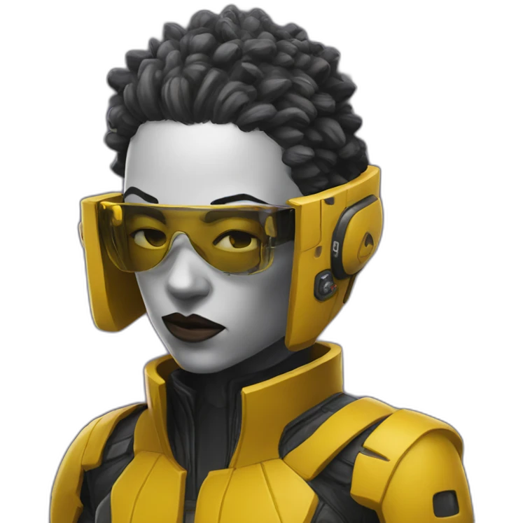 mustard-cyberpunk emoji