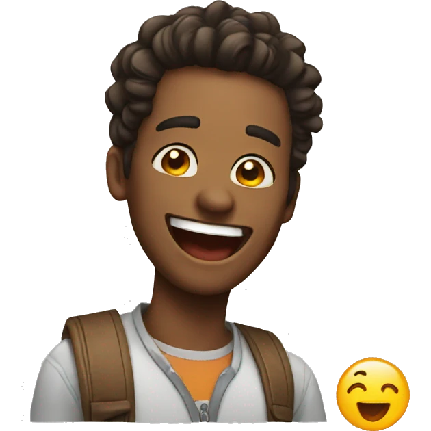 Emoji Cute laugh emoji
