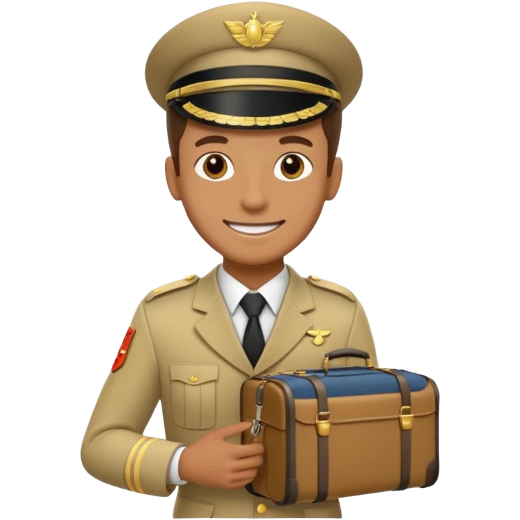 bellboy luggage car emoji