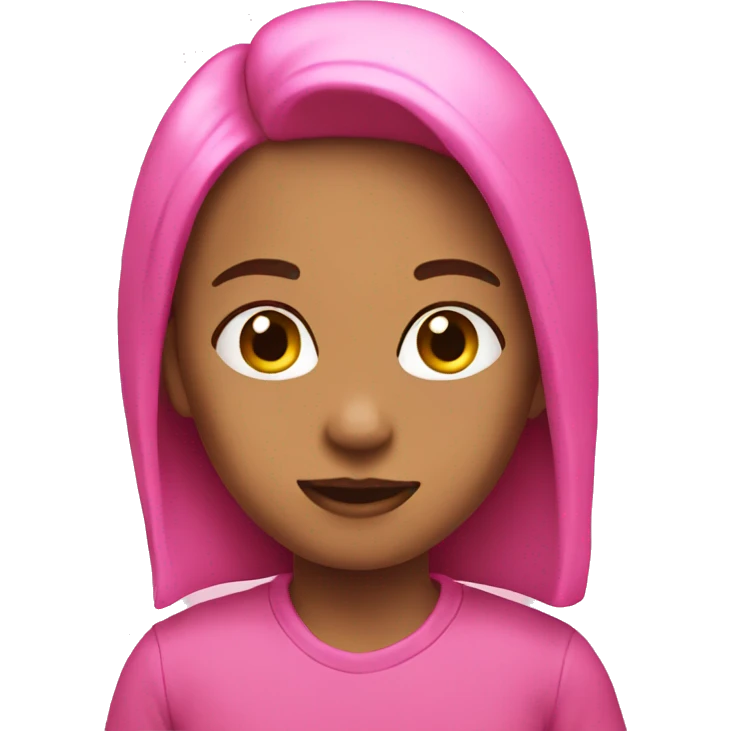 Pink emoji