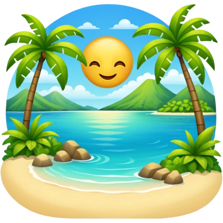 paradise emoji