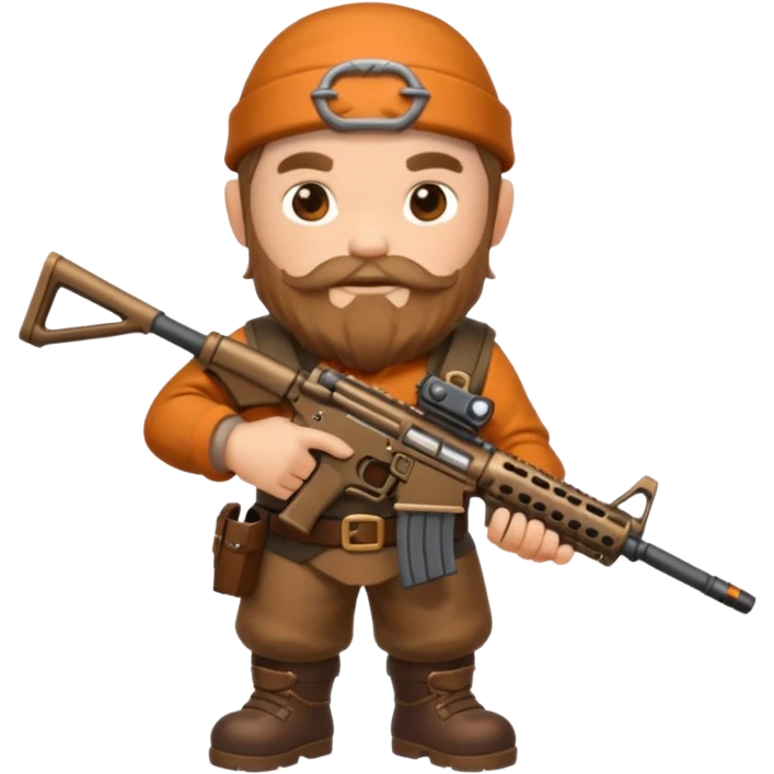 Call of duty dwarf ar-15 emoji