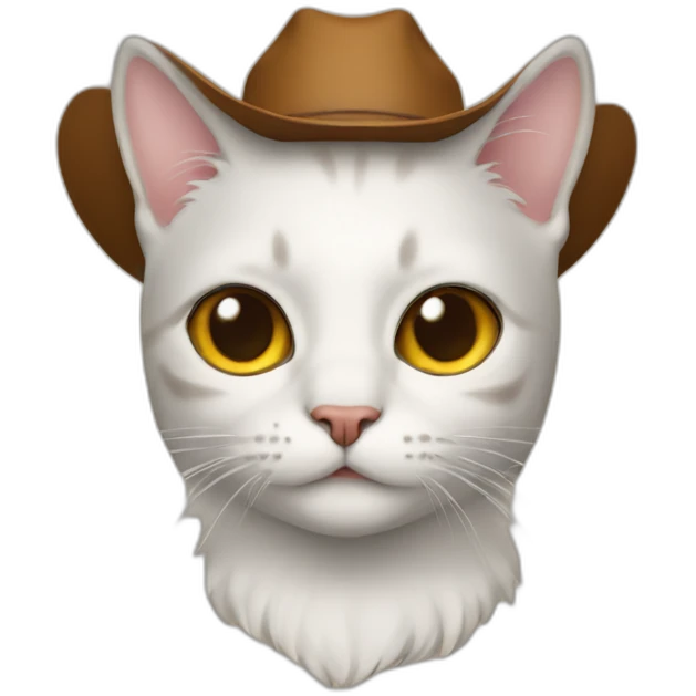 cat with cowboy boots emoji
