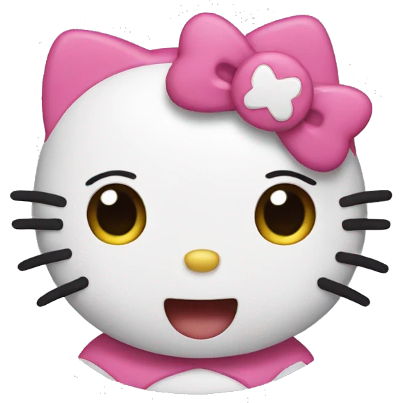 Hello kitty emoji emoji