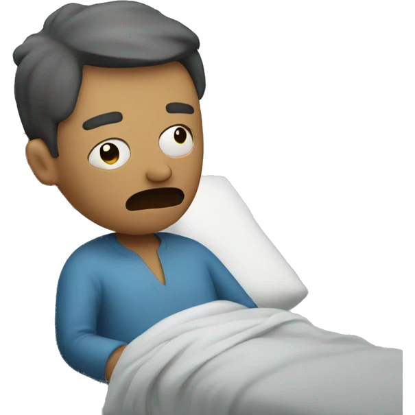 Sick person emoji