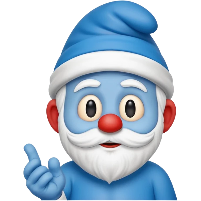 papa smurf  emoji
