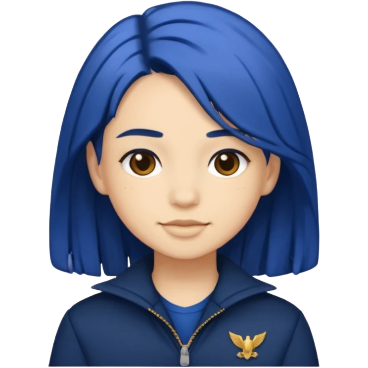 Navy blue KATSEYE emoji