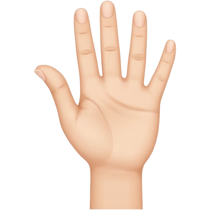 hand making an L shape emoji