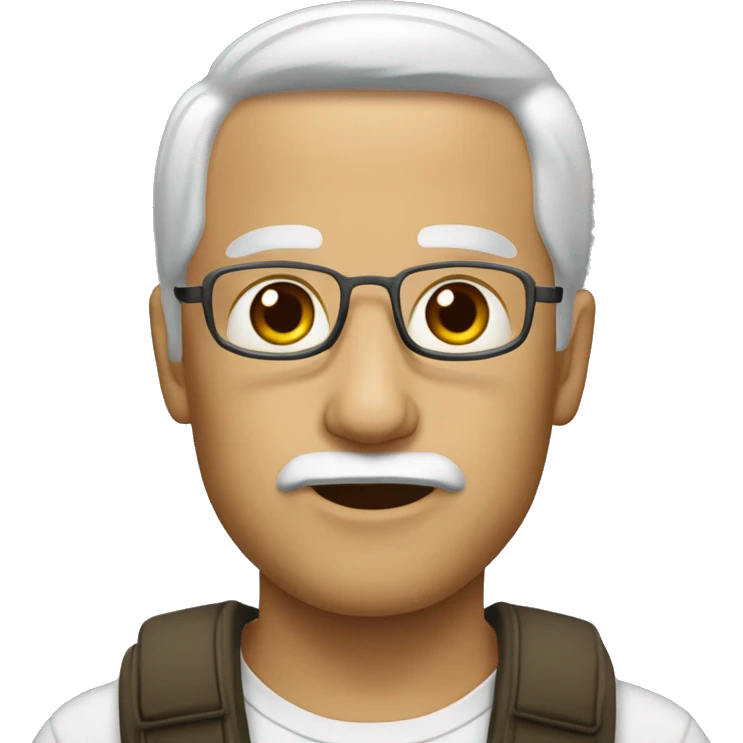 Черно-белый французский бульдог  emoji