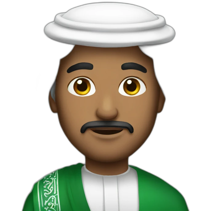Saudi man emoji