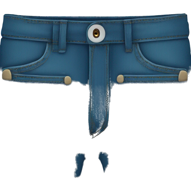 Blue jeans emoji
