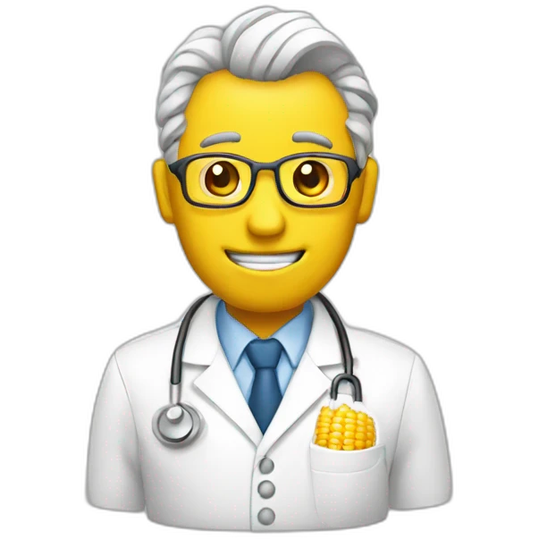 corn doctor emoji