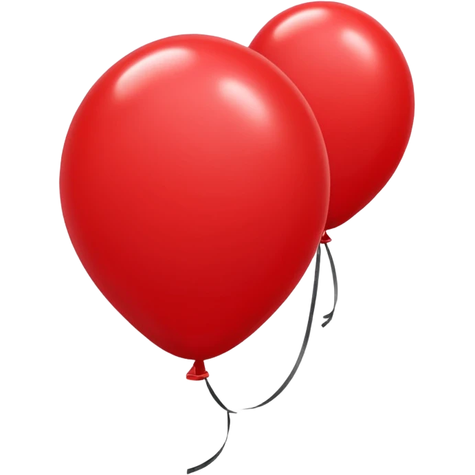 red balloons emoji