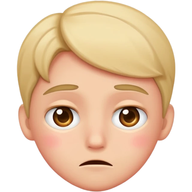 Shy emoji