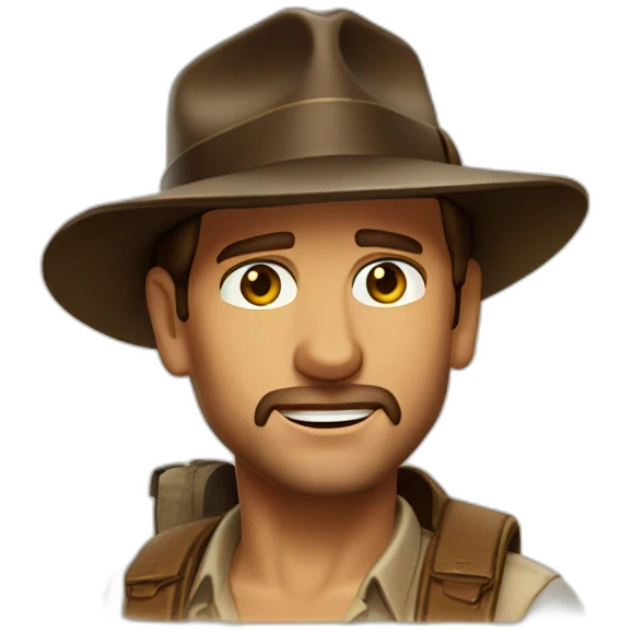 Indiana jones emoji
