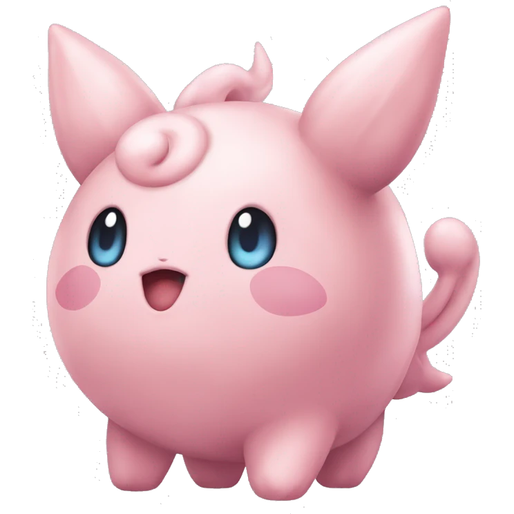 Cute pokemon clefairy emoji
