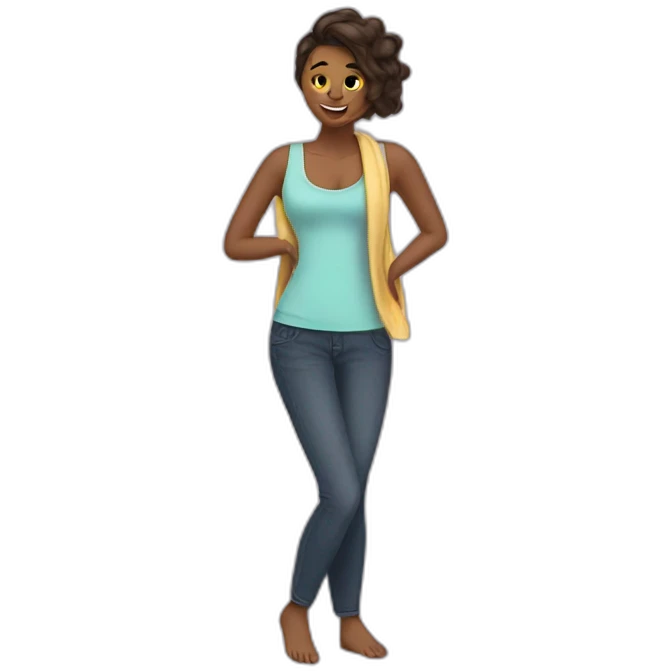 getting dressed in the morning emoji