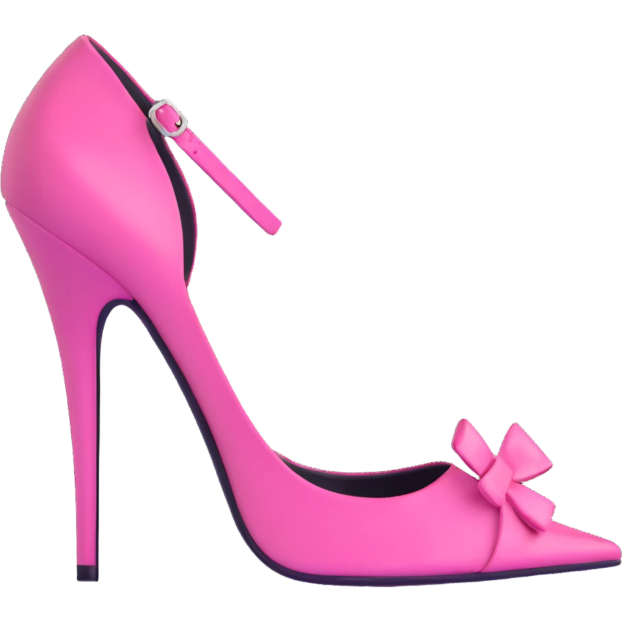 pink high heels emoji