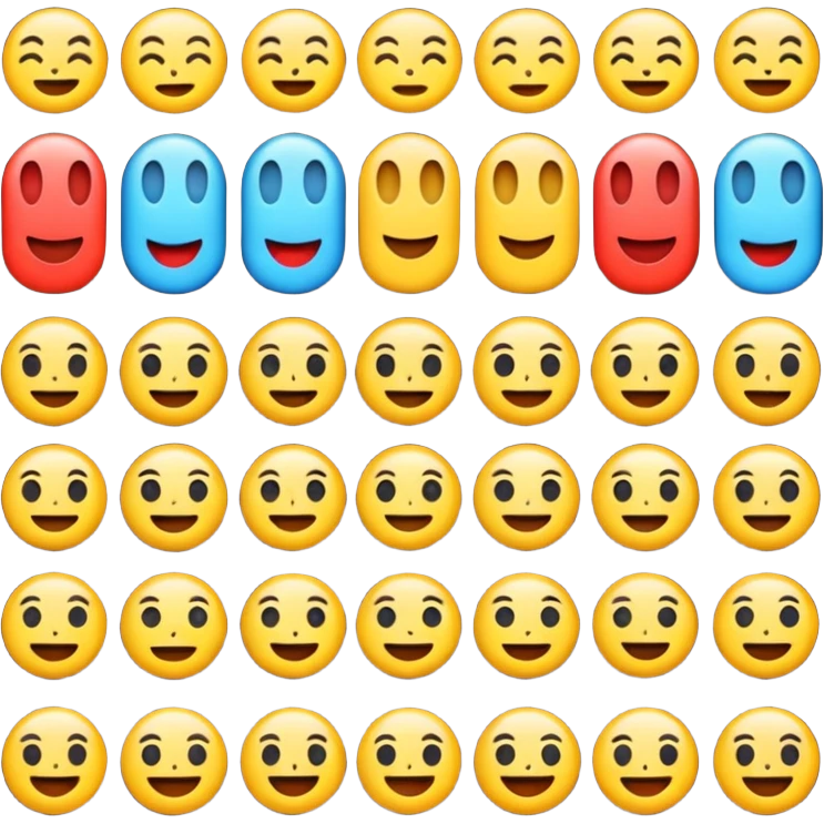 Simple emoji emoji
