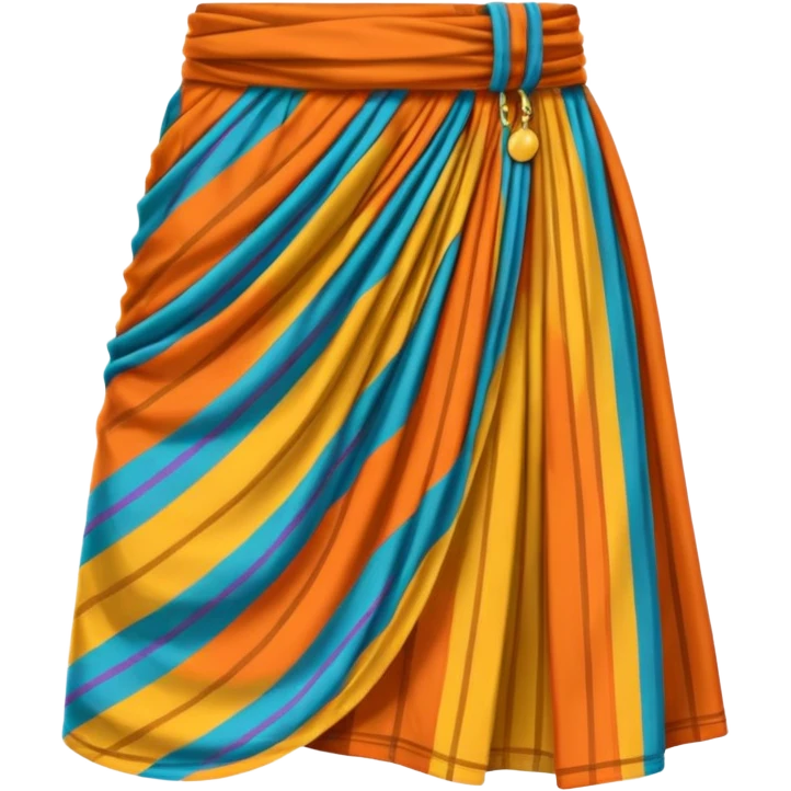 Generate a lungi emoji “ The lungi is a clothing similar to the sarong that originated in the Indian subcontinent. ” emoji