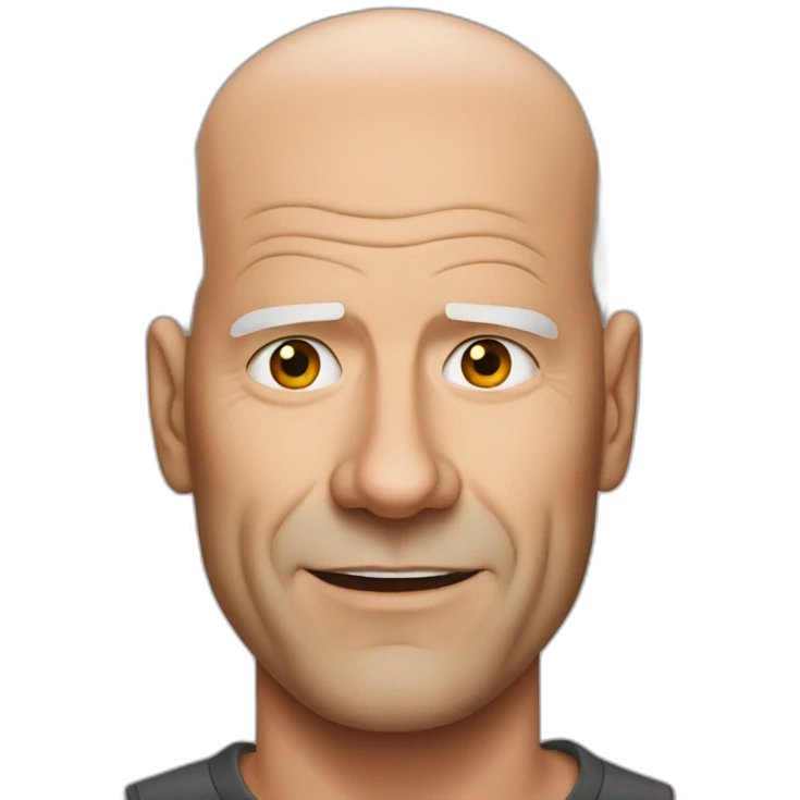 bruce willis emoji
