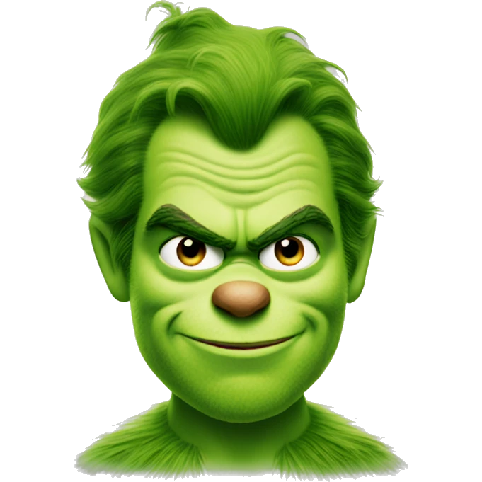 henry cavill as grinch emoji