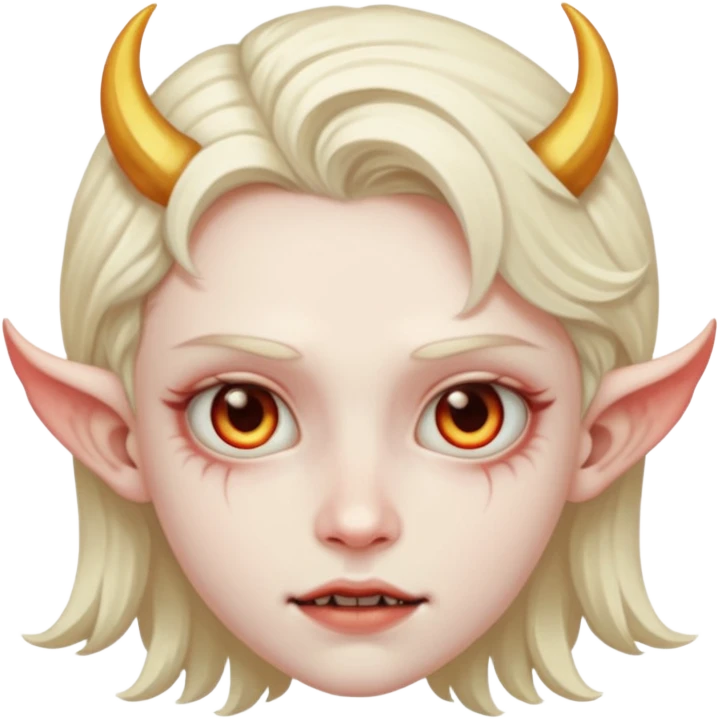 Meio anjo meio demonio emoji