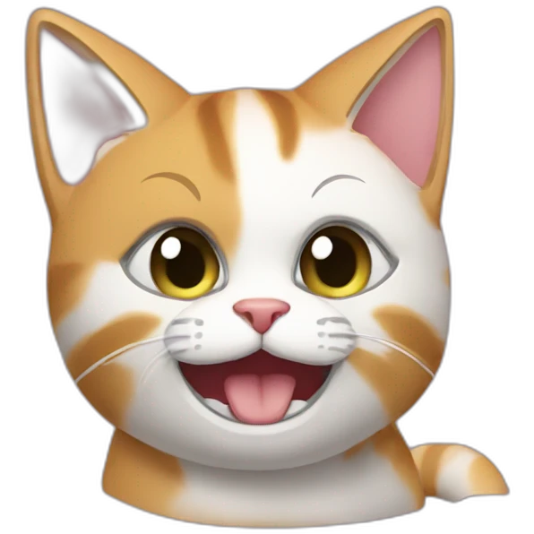 Frisky cat emoji