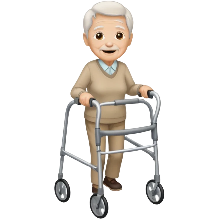 walker for old people emoji