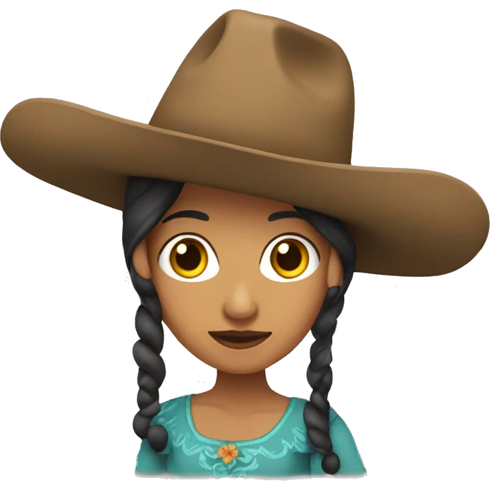 Vaquera morenita  emoji
