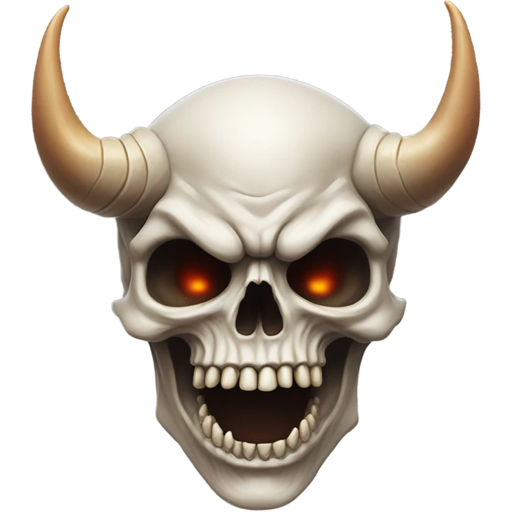 devil skull emoji