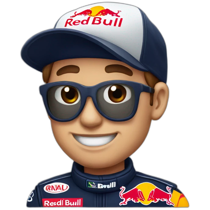F1 red bull  emoji
