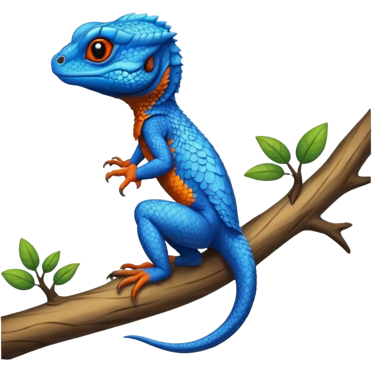 Blue-headed Tree Agama emoji
