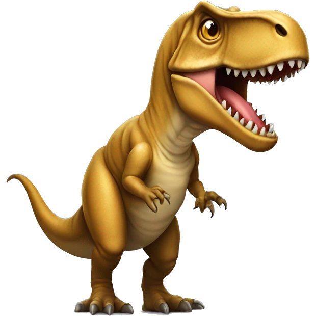 See and heard no evil t-rex emoji
