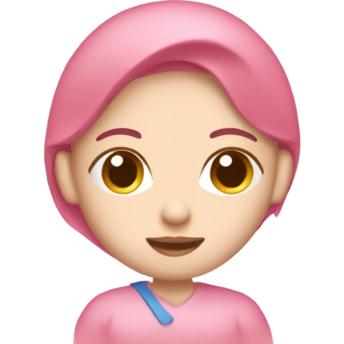 Sonography pink emoji