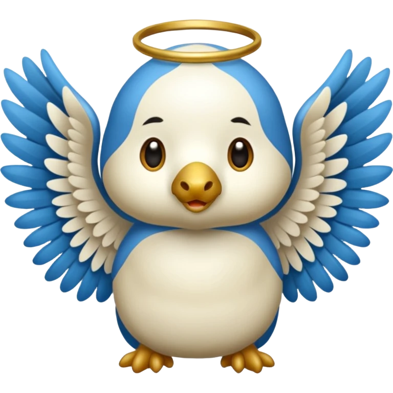 un animal ange de mongolie emoji