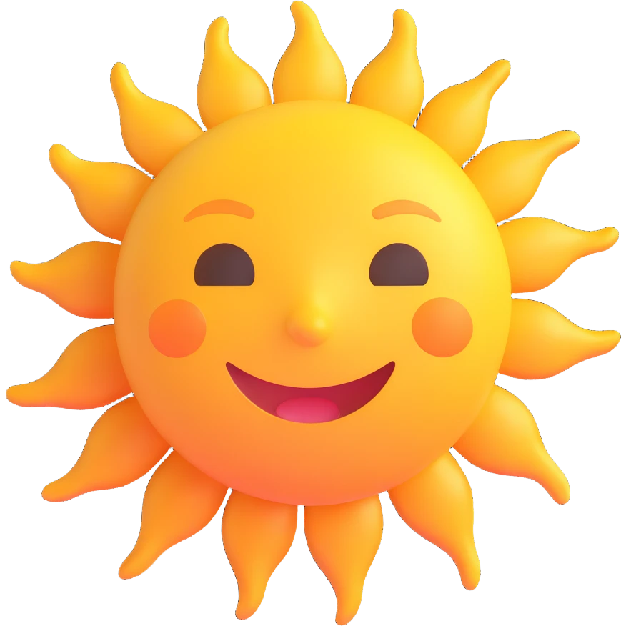 sun object emoji