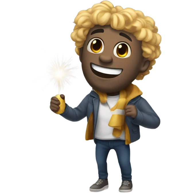 Happy New Year 2025 emoji