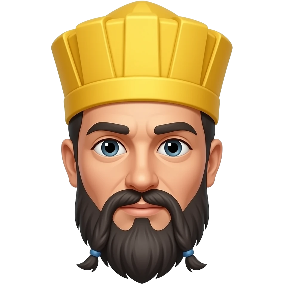 yellow hat royal emoji