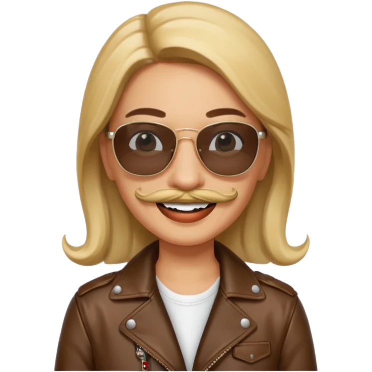 Crear un emoji de el cantante de cuarteto "La mona Jiménez" emoji