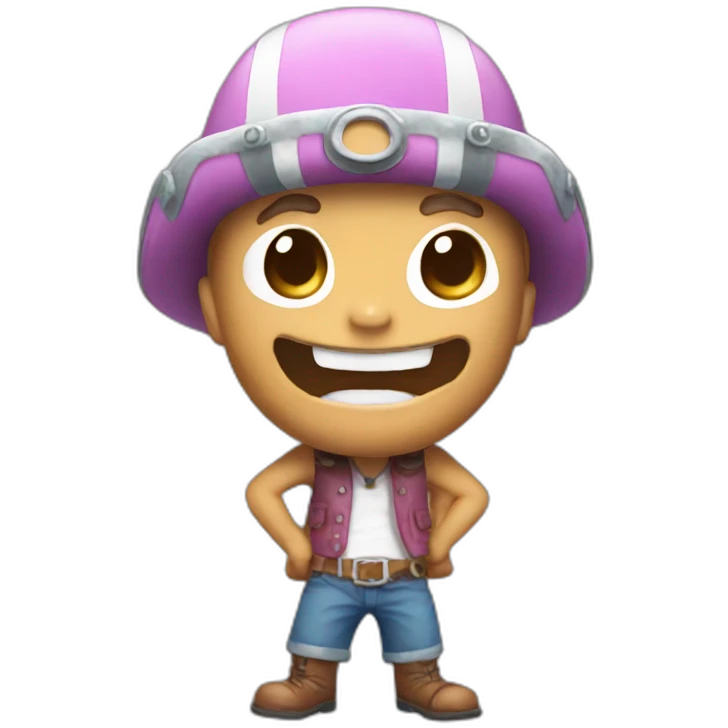 Tony Tony Chopper happy emoji