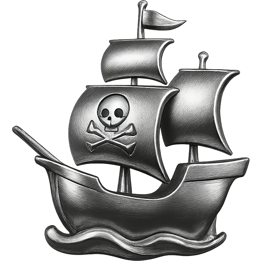 pirate ship emoji